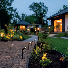 Juno Solar USB Micro Spotlights - (Set Of 4) Powered By Leaf