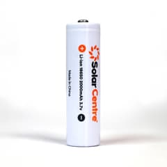 SolarCentre 18650 2000mAh Lithium-Ion Rechargeable Battery
