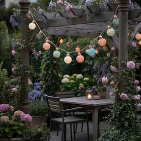 Elan Rope Festoons Solar Lights