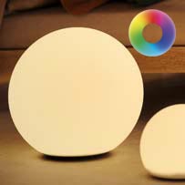 ShapeLights Indoor & Outdoor USB Solar Powered Mood Light - Sphere