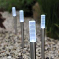 Solar Glow Posts (Set Of 4)