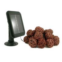 Everbright Solar Rattan Balls - (Set of 20)