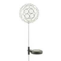 Aria Solar Crystal Ball Stake Light