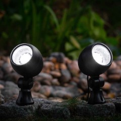 Globe Solar Spotlights (Set Of 2)