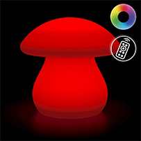 Shimmer Solar Mood Light - Mushroom