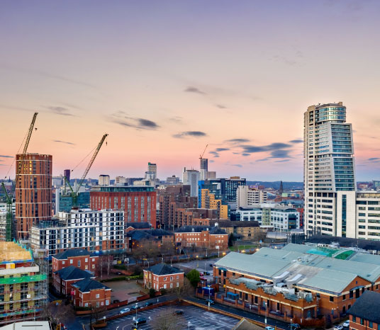 leeds cityscape